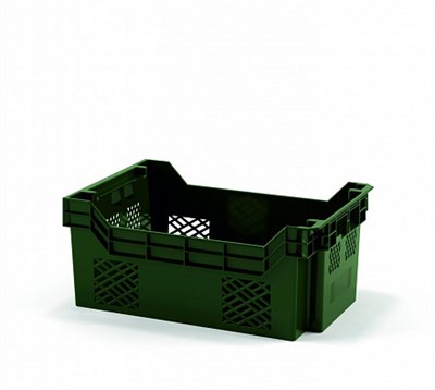 Пластиковый ящик поворотный вкладываемый 600x400x245 мм 12.416.R