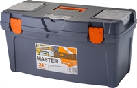 Ящик для инструментов Master Economy 24, съёмные органайзеры (610х315х310 мм) BR6006
