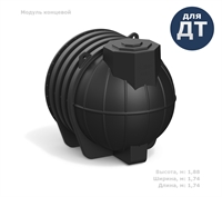 Модуль концевой DL подземный усиленный TDLK3000Y1