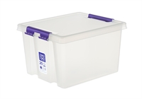 Пластиковый контейнер с крышкой Rox Box HOME 20 л. (395х330х235 мм) H20-00.07