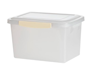 Пластиковый контейнер с крышкой Top Box 10 л. (300x220x230 мм) K-10
