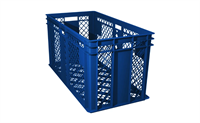 Пластиковый ящик для перевозки птицы 800x400x410 мм 800400410-02