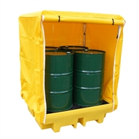 Поддон с укрытием для 4-х бочек BP4C 12786