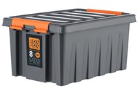 Пластиковый контейнер с крышкой Rox Box PRO 8 л. (335x220x165 мм) 008-00.76