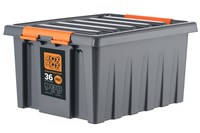 Пластиковый контейнер с крышкой Rox Box PRO 36 л. (500x390x255 мм) 036-00.76
