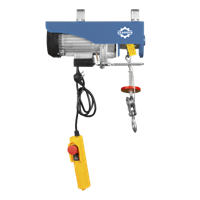 Мини электрическая таль стационарная GEARSEN PA 220В, 250/500кг, 20/10м GPAS 25020