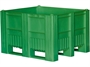 Контейнер BoxPallet 1200x1000x740 мм сплошной на полозьях 12410