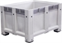 Контейнер Big Box 1200x1000x760 мм сплошной на ножках 12418