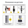 Стеллаж сетчатый 600х350х1800 мм, 5 полок, хром СРС6035180П5X