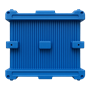 Контейнер Box Pallet 1200х1000х760 мм сплошной на полозьях 12767