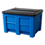 Контейнер Box Pallet 1200х1000х760 мм сплошной на полозьях 12767