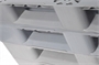 Пластиковый поддон 1200x1000x150 перфорированный 12774