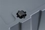 Пластиковый контейнер с крышкой на роликах Rox Box PRO 70 л. (580x390x365 мм) 070Д-00.76