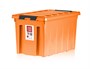 Пластиковый контейнер Rox Box 70 л. с крышкой на роликах (580x390x365 мм) 070-00